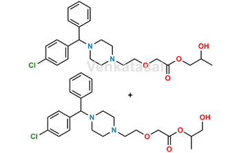 Picture of Propylene glycol ester of cetrizine diastereomer 1