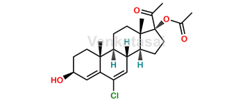 Picture of Chlormadinone Acetate 3β-Hydroxy Impurity
