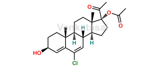 Picture of Chlormadinone Acetate 3β-Hydroxy Impurity