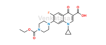 Picture of N-Ethoxycarbonyl-ciprofloxacin