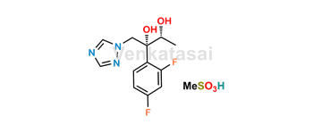 Picture of Efinaconazole  S-Diol methane sulfonate (mesylate) Impurity 