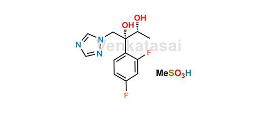 Picture of Efinaconazole  S-Diol methane sulfonate (mesylate) Impurity 