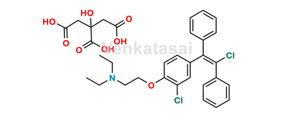 Picture of Clomiphene EP Impurity G & H (Citrate Salt)