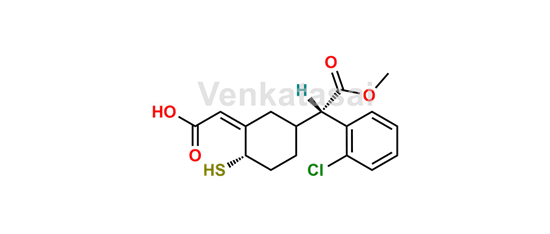 Picture of Clopidogrel thiol metabolite H3