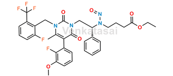 Picture of Elagolix Ethyl Ester Nitroso Impurity