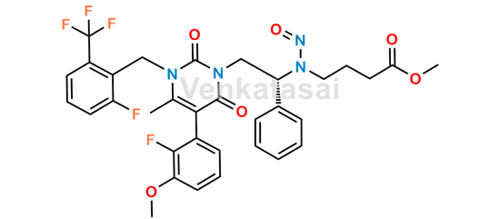 Picture of Elagolix Methyl Ester Nitroso Impurity