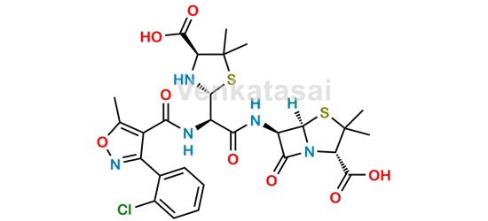 Picture of Cloxacillin penicilloic Penicillamide