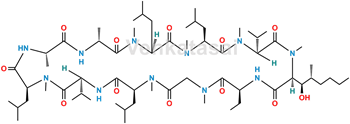 Picture of Cyclosporin A Dihydro Impurity