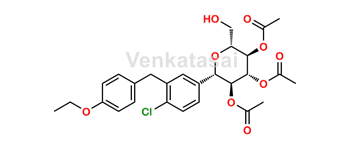 Picture of Dapagliflozin Impurity-S2E (Tri acetylated)