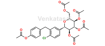 Picture of O-Pentaacetyl O-Desethyl Dapagliflozin