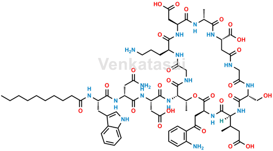 Picture of Daptomycin beta-Isomer