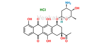 Picture of 4-Demethyl Daunorubicin hydrochloride