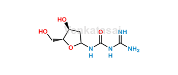 Picture of Decitabine Deformyl Impurity(Mixture of Diastereomers)