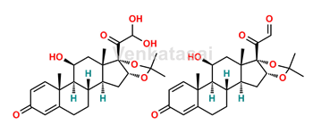 Picture of Desonide-21-aldehyde hydrate