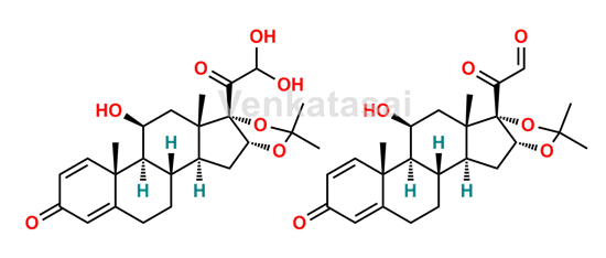 Picture of Desonide-21-aldehyde hydrate