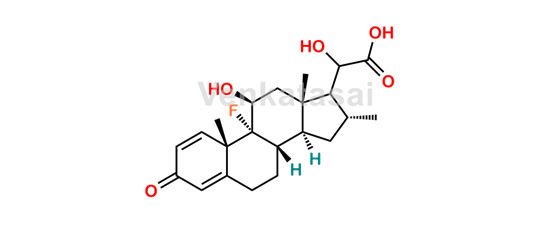 Picture of 17-dehyroxy  Dexamethasone Glyoxilic acid alcohol