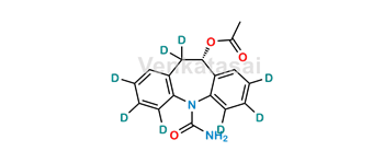 Picture of Eslicarbazepine D8 Acetate (racemate)