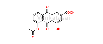 Picture of Diacerein EP Impurity D (5-Acetyl Rhein)