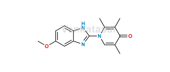 Picture of 1-(5-methoxy-1H-benzo[d]imidazol-2-yl)-2,3,5-trimethylpyridin-4(1H)-one