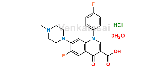 Picture of Difloxacin Hydrochloride Trihydrate