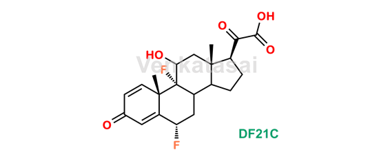 Picture of Difluprednate ketoacid Impurity (DF21C)