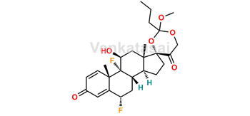 Picture of Difluoroprednisolone Trimethylortobutyrate