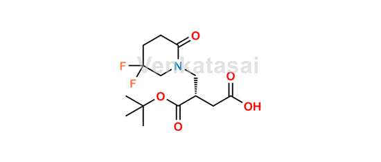 Picture of (S)-3-(tert-butoxycarbonyl)-4-(5,5-difluoro-2-oxopiperidin-1-yl)butanoic acid