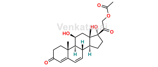 Picture of 6-Dehydrocortisol Acetate