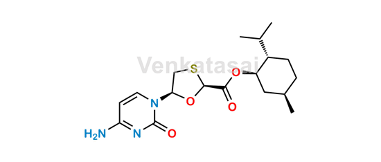 Picture of (1R,2S,5R)-2-Isopropyl-5-methylcyclohexyl (2S,5R)-5-(4-amino-2-oxopyrimidin-1(2H)-yl)-1,3-oxathiolane-2-carboxylate