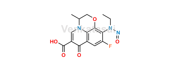 Picture of N-Nitroso-Levofloxacin impurity-2