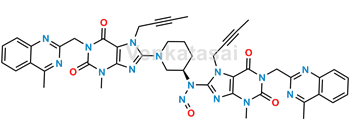 Picture of Linagliptin Nitroso Dimer Impurity 2