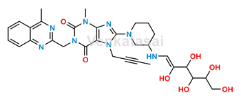 Picture of Linagliptin N- Glucose Impurity