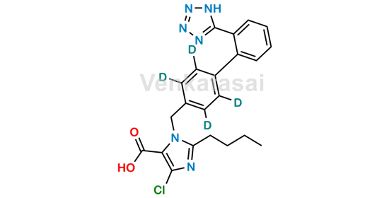 Picture of Losartan Carboxylic Acid-D4