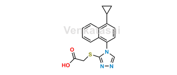 Picture of Lesinurad Desbromo Acid Impurity