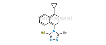 Picture of Lesinurad Bromothiol Impurity