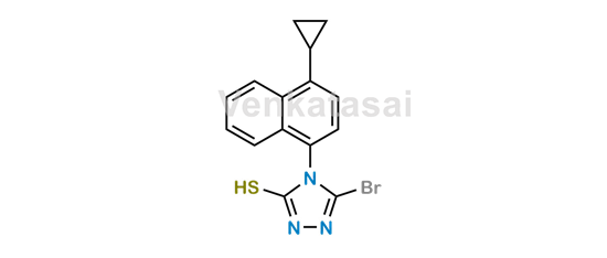 Picture of Lesinurad Bromothiol Impurity