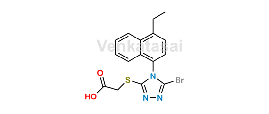 Picture of Lesinurad Ethyl Lesinurad Impurity