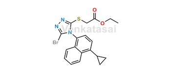 Picture of Lesinurad Ethyl  Ester Impurity