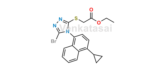 Picture of Lesinurad Ethyl  Ester Impurity