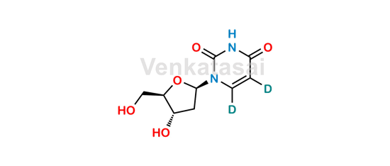 Picture of 2'-Deoxyuridine-5,6 D2