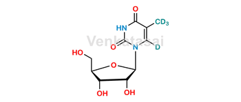 Picture of 5-Methyl Uridine-d4