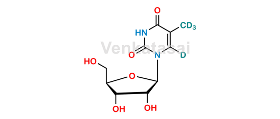 Picture of 5-Methyl Uridine-d4