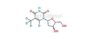 Picture of Thymidine-alpha,alpha,alpha,6D4
