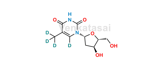 Picture of Thymidine-alpha,alpha,alpha,6D4