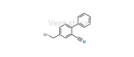 Picture of 4-Bromomethyl-biphenyl-2-carbonitrile