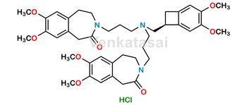 Picture of N-(Demethyl)diithabradine Hydrochloride Impurity