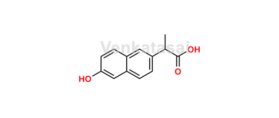 Picture of 6-Desmethyl Naproxen