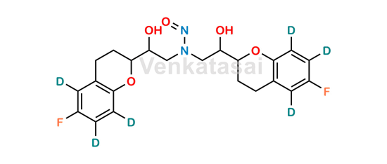 Picture of Nebivolol-D6-N-Nitroso