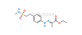 Picture of Ethyl 2-[2-[4-[2-[(methylamino)sulfonyl]ethyl]phenyl]hydrazinylidene]propanoate