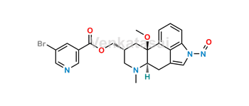 Picture of N-Nitroso Nicergoline Impurity 1